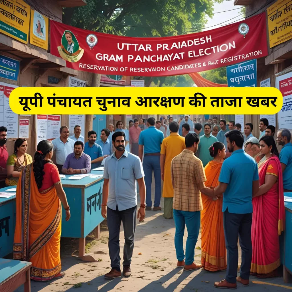 यूपी पंचायत चुनाव आरक्षण की ताजा खबर