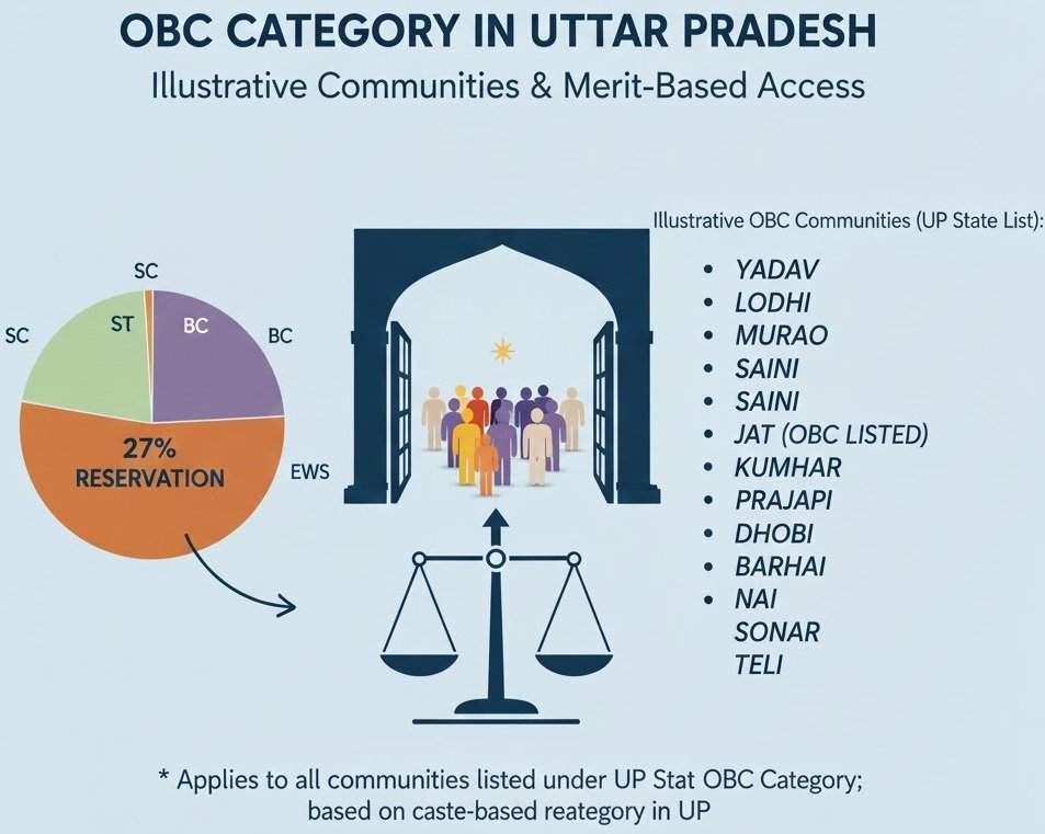 ओबीसी जाति लिस्ट UP