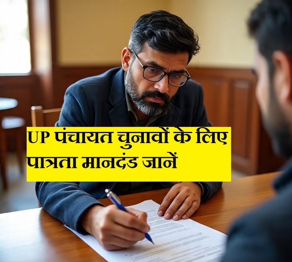 Eligibility Criteria for UP Panchayat Elections!